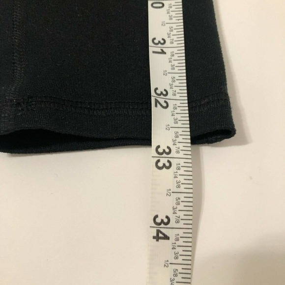 C9 Champion Size Large 10-12 High Waist Black White Geometric Leggings - Picture 9 of 12